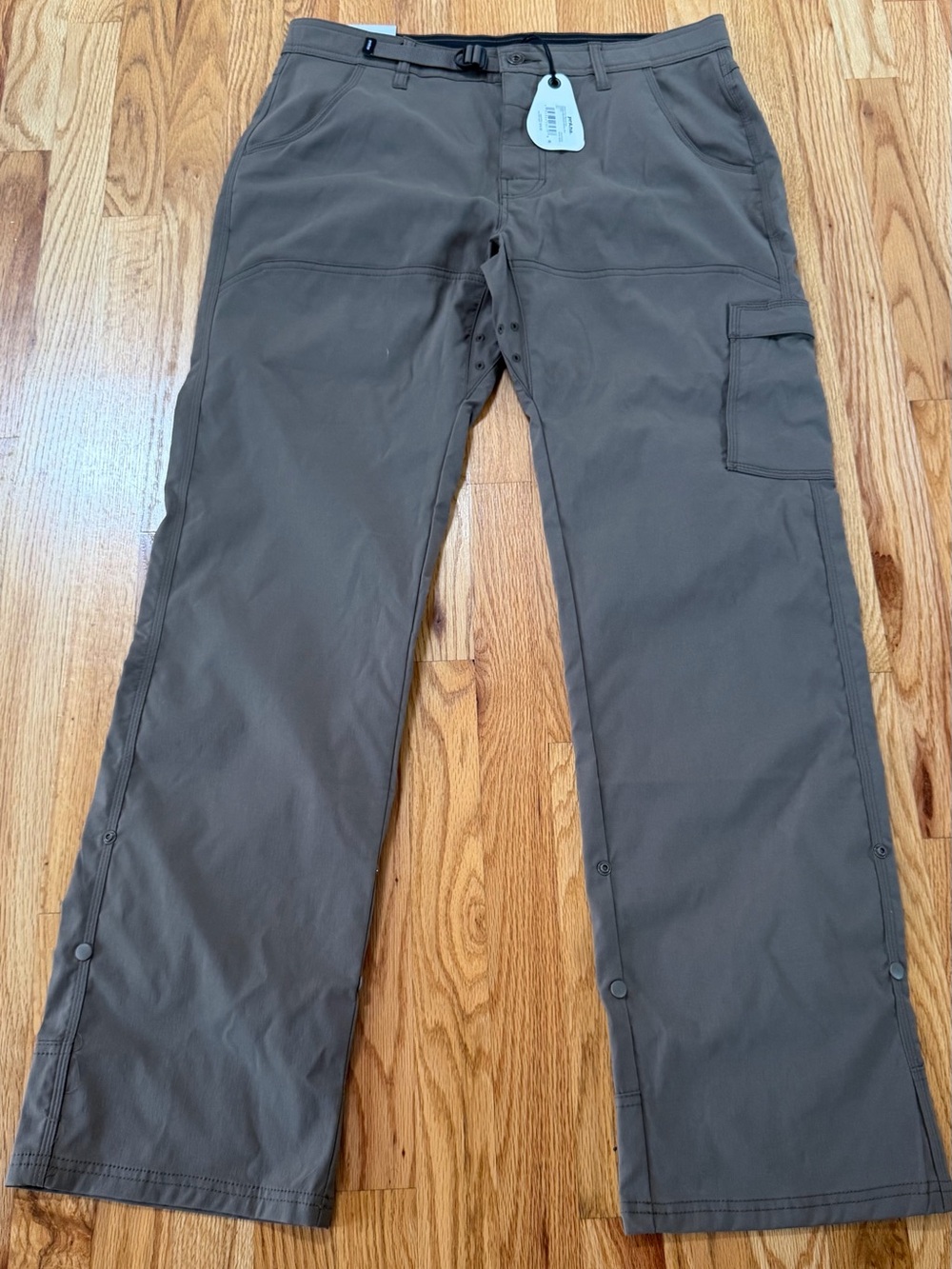 Prana Men's Cargo Hiking Pants in Dark Brown - Picture 1 of 8
